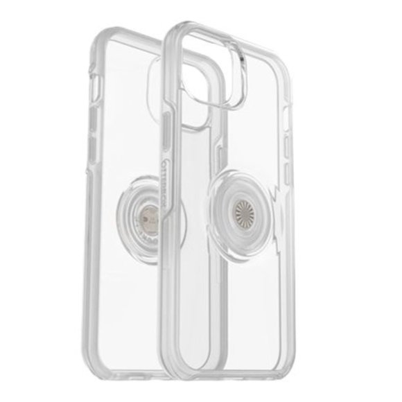 OtterBox+Pop Socket Symmetry Series Clear Protective Case for iPhone 14 Plus NWT - Picture 7 of 7
